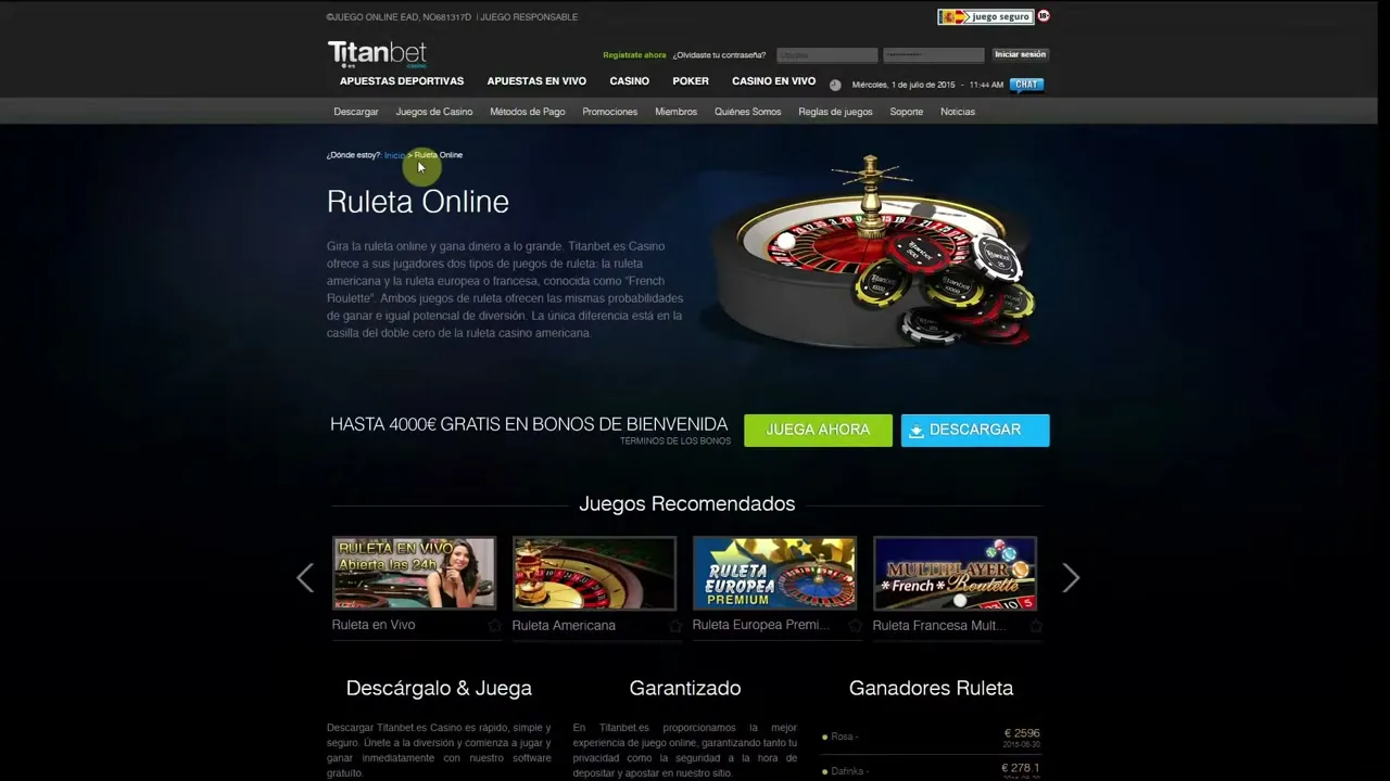 bonos de casino