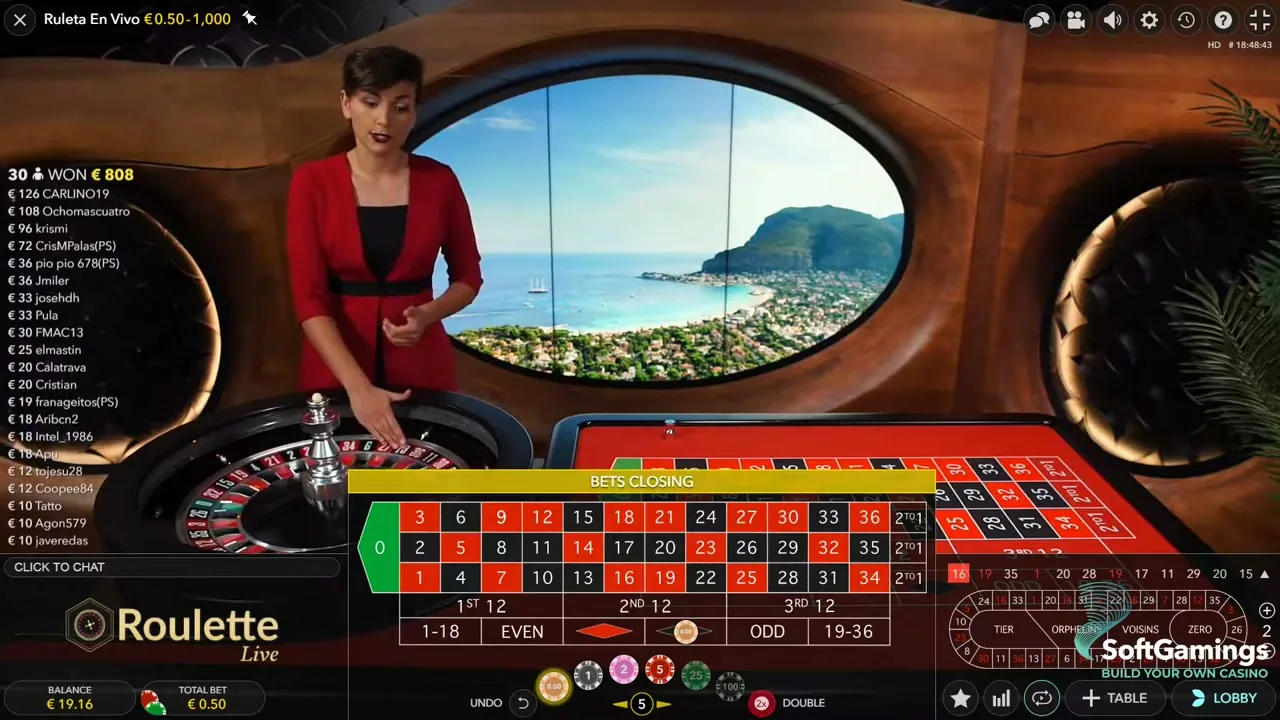 Ruleta En Vivo